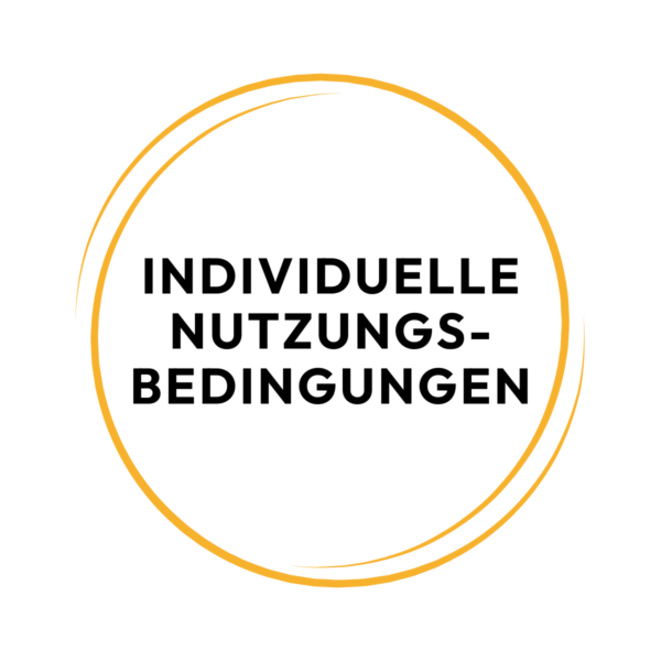 Individuelle Nutzungsbedingungen